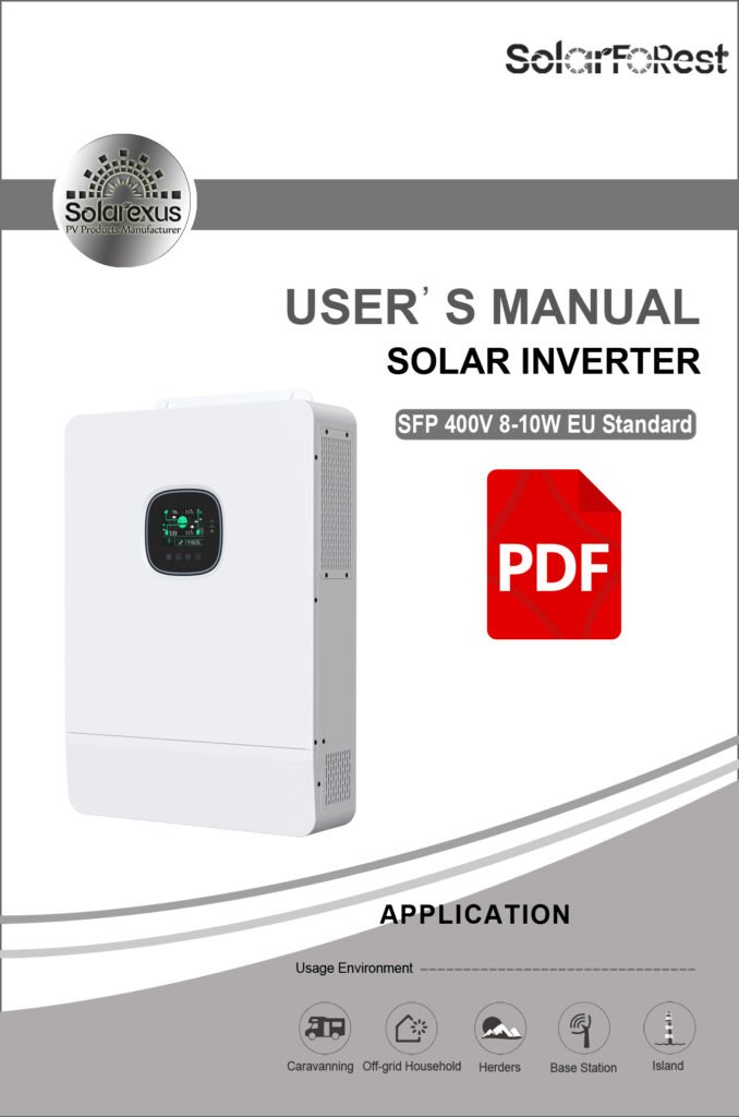 SFP Off Grid 400V EU Standard usermanua